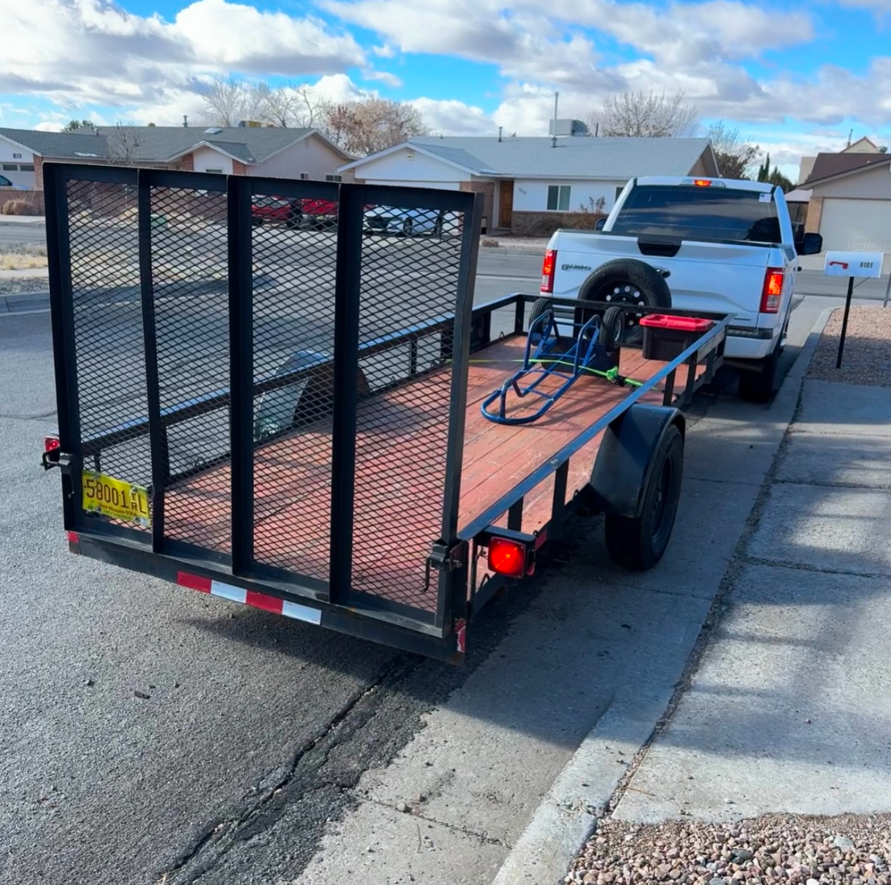 5ft x 14ft Utility Trailer view 2