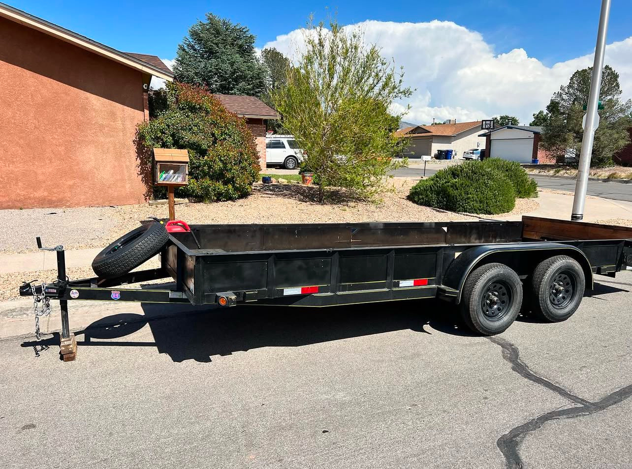76" x 18ft Utility Trailer view 2