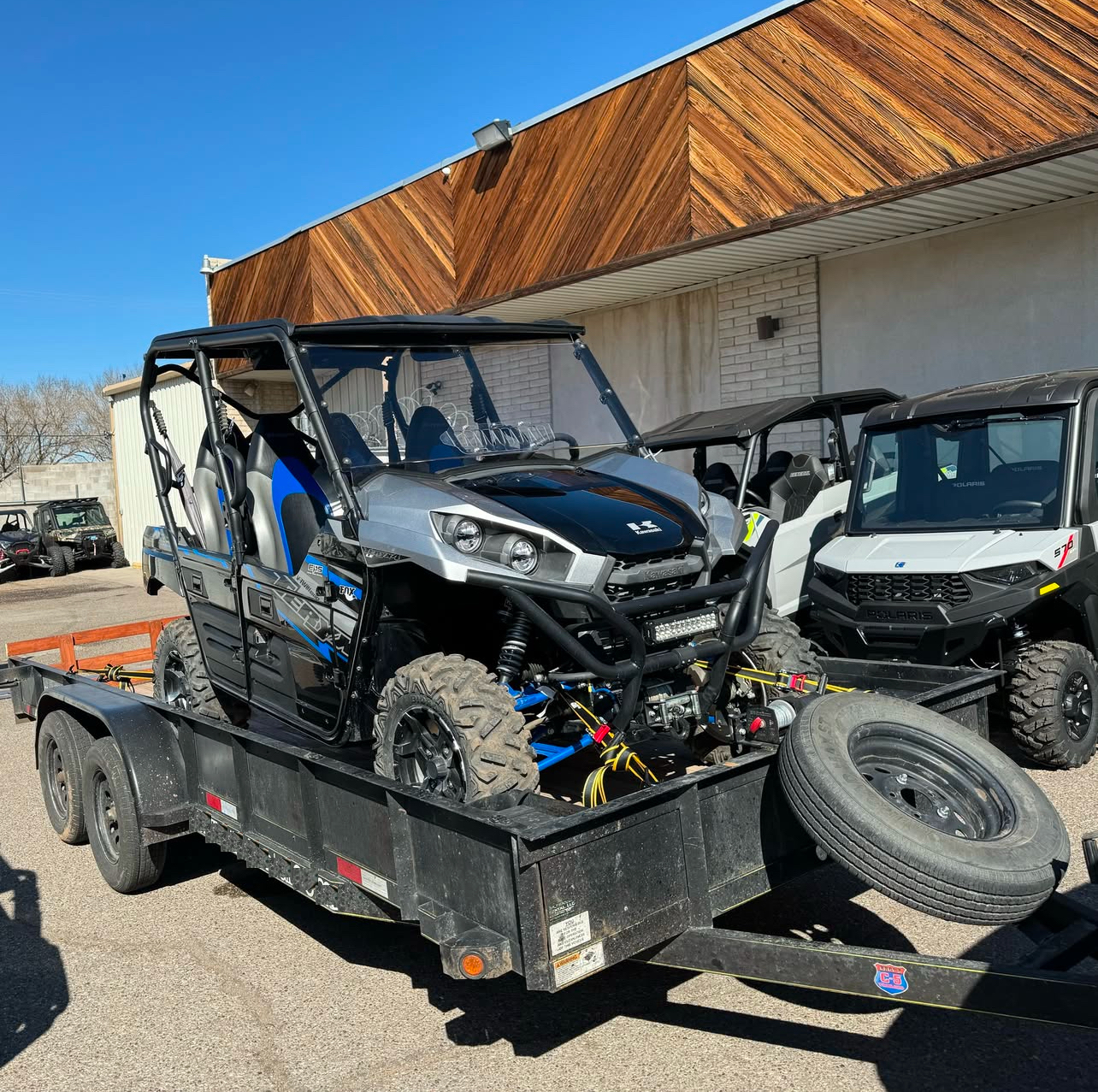 76" x 18ft Utility Trailer view 4